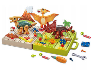 Konstrukcinis rinkinys Dinozaurai Lean Toys kaina ir informacija | Žaislai berniukams | pigu.lt