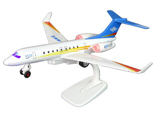Žaislinis lėktuvas G-650 su efektais Lean Toys, baltas kaina ir informacija | Žaislai berniukams | pigu.lt