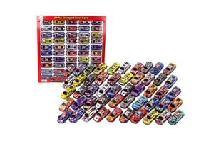 Sportinių automobilių rinkinys Lean Toys, 50 vnt. kaina ir informacija | Žaislai berniukams | pigu.lt