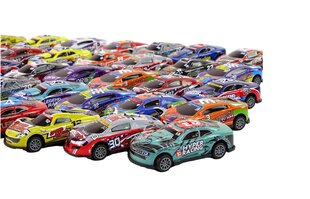 Sportinių automobilių rinkinys Lean Toys, 50 vnt. kaina ir informacija | Žaislai berniukams | pigu.lt