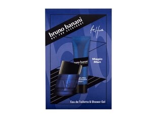 Rinkinys Bruno Banani Magic vyrams: tualetinis vanduo EDT, 30 ml + dušo želė, 50 ml kaina ir informacija | Kvepalai vyrams | pigu.lt