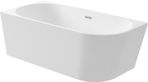 Akrilinė vonia Deante Silia KDS_016L, kairinė, 160x75 cm kaina ir informacija | Vonios | pigu.lt