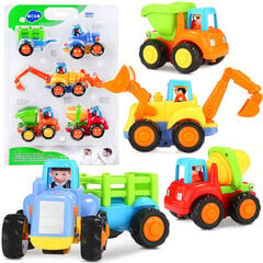 Statybinių transporto priemonių rinkinys Hola kaina ir informacija | Žaislai berniukams | pigu.lt