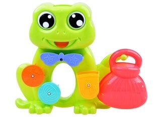Vonios žaislas Varlytė su indais цена и информация | Игрушки для малышей | pigu.lt