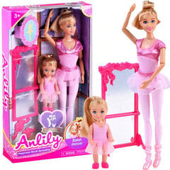 Lėlė balerina Anlily, rožinė kaina ir informacija | Žaislai mergaitėms | pigu.lt