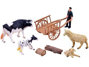 Figūrėlių rinkinys Karvės ir avys Jokomisiada kaina ir informacija | Žaislai berniukams | pigu.lt