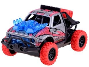 Žaislinis automobilis Predator 4x4 su efektais, raudonas kaina ir informacija | Žaislai berniukams | pigu.lt