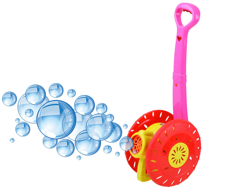 Stumdukas su muilo burbulais ir garso efektais, raudonas kaina ir informacija | Vandens, smėlio ir paplūdimio žaislai | pigu.lt