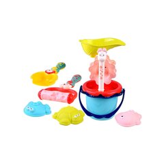 Smėlio žaislų rinkinys, 7 d. цена и информация | Игрушки для песка, воды, пляжа | pigu.lt