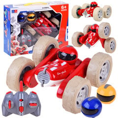 Nuotoliniu būdu valdomas automobilis Akrobatas Jokomisiada, raudonas kaina ir informacija | Žaislai berniukams | pigu.lt