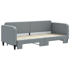 Sofa-lova vidaXL, 80x200 cm, pilka kaina ir informacija | Lovos | pigu.lt