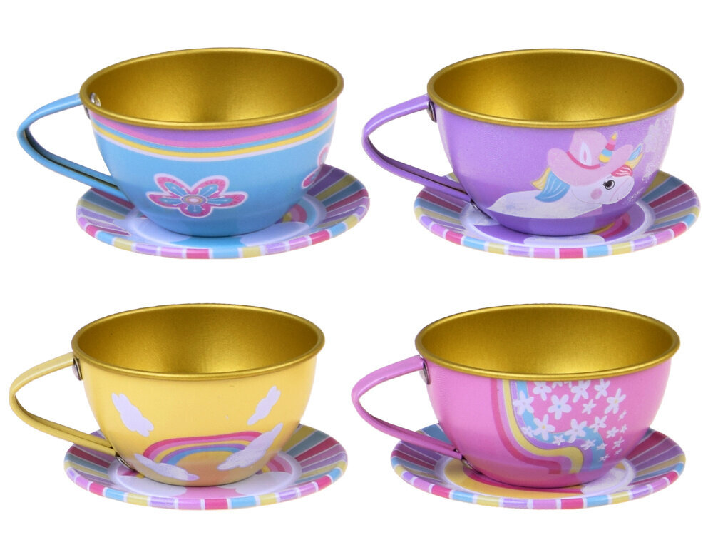 Žaislinis arbatos indų rinkinys Jokomisiada, 14 d. kaina ir informacija | Žaislai mergaitėms | pigu.lt