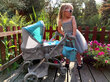 Lėlių vežimėlis 4in1 Jokomisiada ZA4543, pilkas kaina ir informacija | Žaislai mergaitėms | pigu.lt