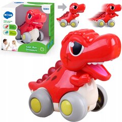 Dinozauras T-Rex su ratukais Hola, raudonas kaina ir informacija | Žaislai berniukams | pigu.lt