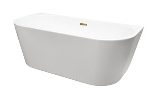 Vonia Besco Vica New 170, su Klik-klak Graphite valomu iš viršaus цена и информация | Для ванны | pigu.lt