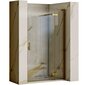 Dušo durys Rea Hugo Gold Brushed, 80 cm kaina ir informacija | Dušo durys ir sienelės | pigu.lt