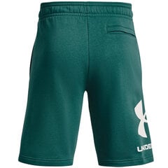 Spodenki męskie Under Armour Rival FLC Big Logo Shorts zielone 1357118 722 60869-283 цена и информация | Мужские шорты | pigu.lt