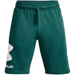 Spodenki męskie Under Armour Rival FLC Big Logo Shorts zielone 1357118 722 60869-283 цена и информация | Мужские шорты | pigu.lt