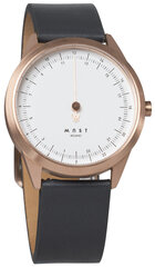 Мужчина Кварц 24-часовые часы с одной стрелкой MAST Milano A24-RG404M.WH.15I - цена и информация | Мужские часы | pigu.lt