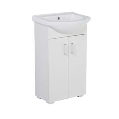 Vonios spintelė Deftrans Mint D50, balta цена и информация | Шкафчики для ванной | pigu.lt