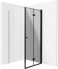 Durys dušo Kerria plus nero skaid 80 CM kaina ir informacija | Dušo durys ir sienelės | pigu.lt