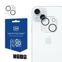 Apple iPhone 12 Pro - 3mk Lens Pro Full Cover цена и информация | Защитные пленки для телефонов | pigu.lt