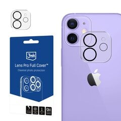 Apple iPhone 11|12 mini - 3mk Lens Pro Full Cover цена и информация | Защитные пленки для телефонов | pigu.lt