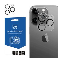 Apple iPhone 14 Pro|14 Pro Max - 3mk Lens Pro Full Cover цена и информация | Защитные пленки для телефонов | pigu.lt