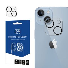 Apple iPhone 14|14 Plus - 3mk Lens Pro Full Cover цена и информация | Google Pixel 3a - 3mk FlexibleGlass Lite™ защитная пленка для экрана | pigu.lt