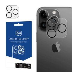 Apple iPhone 13 Pro|13 Pro Max - 3mk Lens Pro Full Cover цена и информация | Защитные пленки для телефонов | pigu.lt