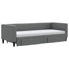 Sofa-lova vidaXL, 80x200 cm, pilka kaina ir informacija | Lovos | pigu.lt