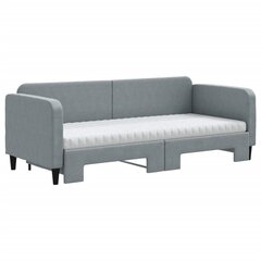 Sofa-lova vidaXL, 80x200 cm, pilka kaina ir informacija | Lovos | pigu.lt