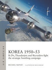 Korea 1950-53: B-29s, Thunderjets and Skyraiders fight the strategic bombing campaign kaina ir informacija | Istorinės knygos | pigu.lt