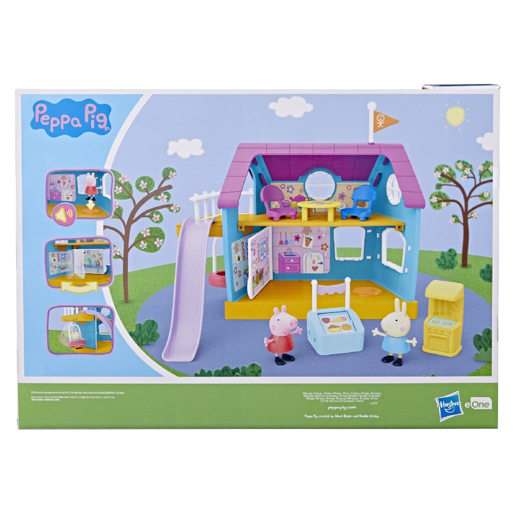 Žaidimų namas Peppa Pig Club house kaina ir informacija | Žaislai mergaitėms | pigu.lt