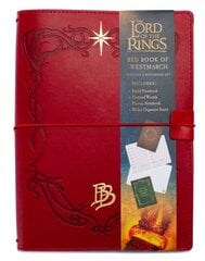 Lord of the Rings: Red Book of Westmarch Traveler's Notebook Set: (Refillable Notebook) цена и информация | Книги об искусстве | pigu.lt