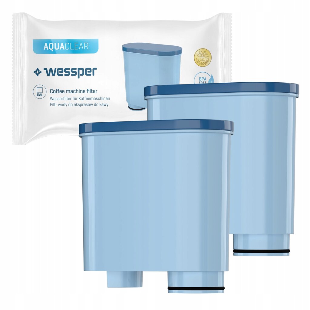 Wessper AquaClear, 2 vnt цена и информация | Vandens filtrai | pigu.lt