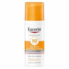 Защитный крем для лица от солнца Eucerin SPF50+, 50 мл цена и информация | Кремы от загара | pigu.lt