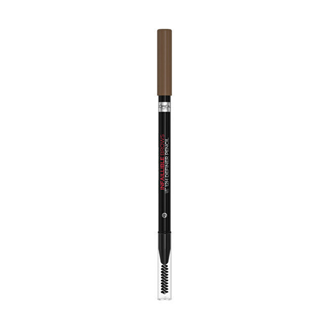 Antakių pieštukas L'oreal Infaillible Brows 24H Filling Triangular Pencil, 03 Brunette, 1 ml kaina ir informacija | Antakių dažai, pieštukai | pigu.lt