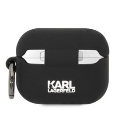 Чехол для AirPods Pro KARL LAGERFELD 3D NFT Karl — Черный цена и информация | Karl Lagerfeld Компьютерная техника | pigu.lt