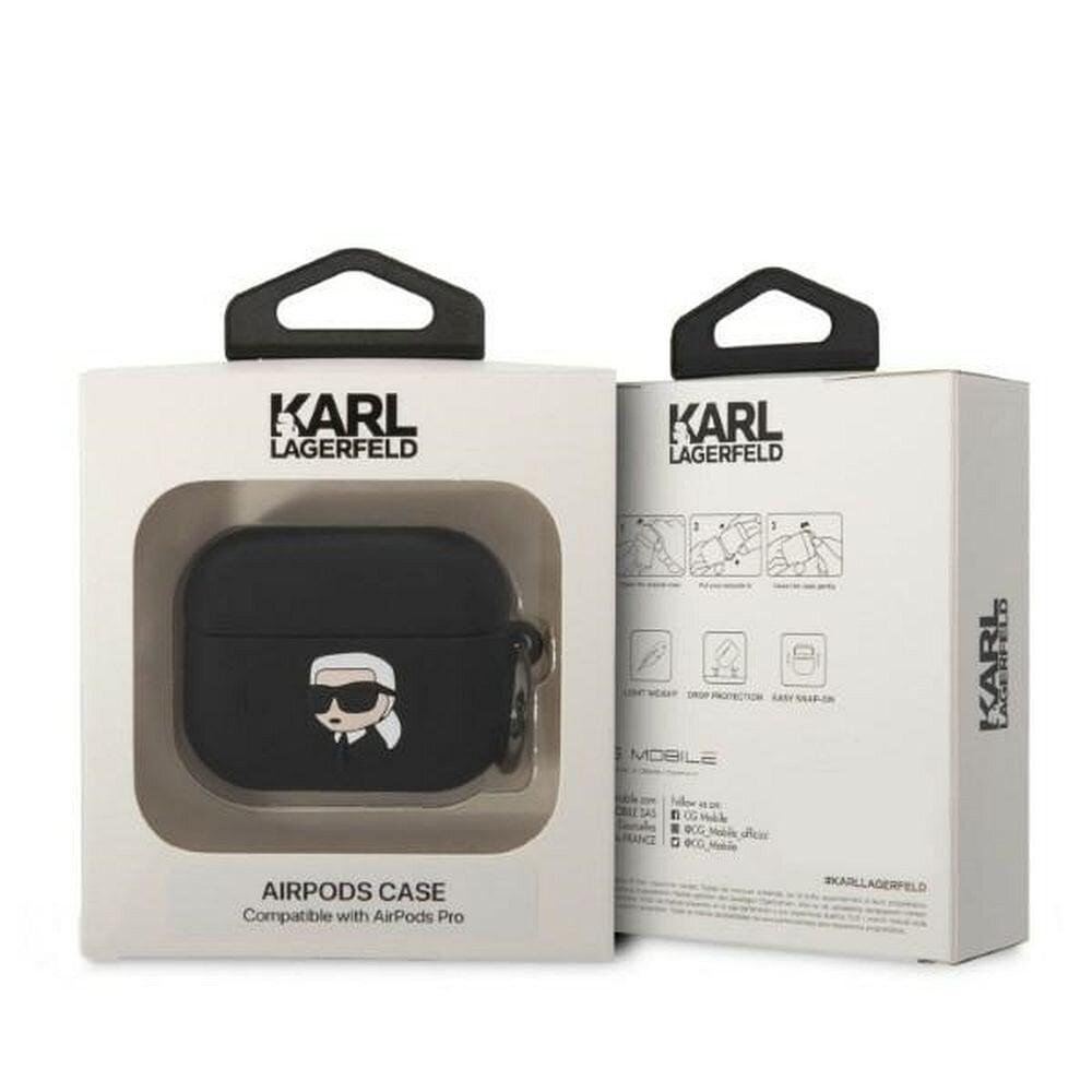 Karl Lagerfeld 3D NFT Karl Head kaina ir informacija | Ausinių aksesuarai | pigu.lt