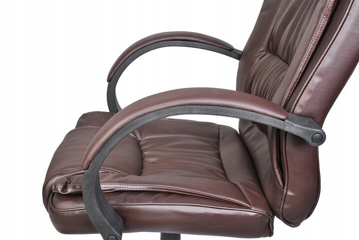 Biuro kėdė Malatec 8985, ruda kaina ir informacija | Biuro kėdės | pigu.lt