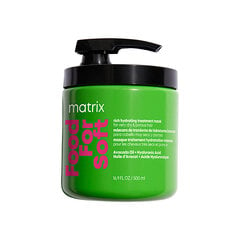 Plaukų kaukė Matrix Food For Soft Hydra Hair Mask, 500 ml kaina ir informacija | Priemonės plaukų stiprinimui | pigu.lt