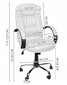 Biuro kėdė Malatec 8984, balta kaina ir informacija | Biuro kėdės | pigu.lt