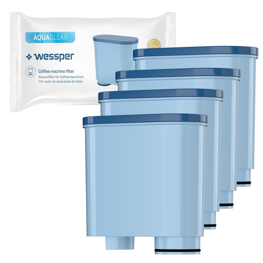 Wessper AquaClear, 4 vnt kaina ir informacija | Vandens filtrai | pigu.lt