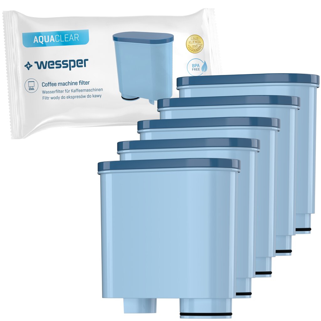 Wessper AquaClear, 5 vnt цена и информация | Vandens filtrai | pigu.lt