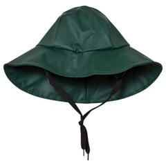 Непромокаемая шапка Vasa темно-зеленая цена и информация | Непромокаемая одежда для детей | pigu.lt