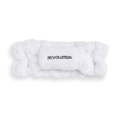 Волосная лента Revolution Skincare London, белая цена и информация | Аксессуары для волос | pigu.lt