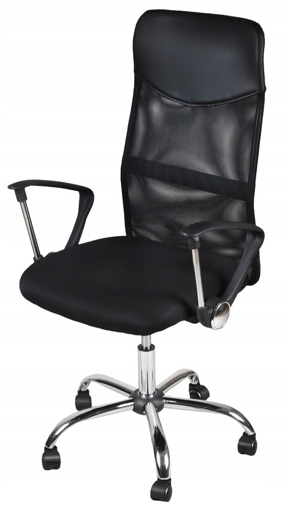 Biuro kėdė Malatec, juoda kaina ir informacija | Biuro kėdės | pigu.lt