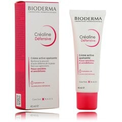 Raminantis veido kremas jautriai/sudirgusiai odai Bioderma Créaline Défensive Riche Active Soothing Cream, 40 ml kaina ir informacija | Veido kremai | pigu.lt