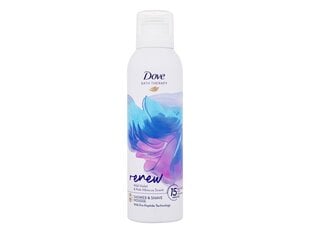 Гель для душа и бритья Dove Mousse Renew Shower&amp;Shave, 200 мл цена и информация | Масла, гели для душа | pigu.lt